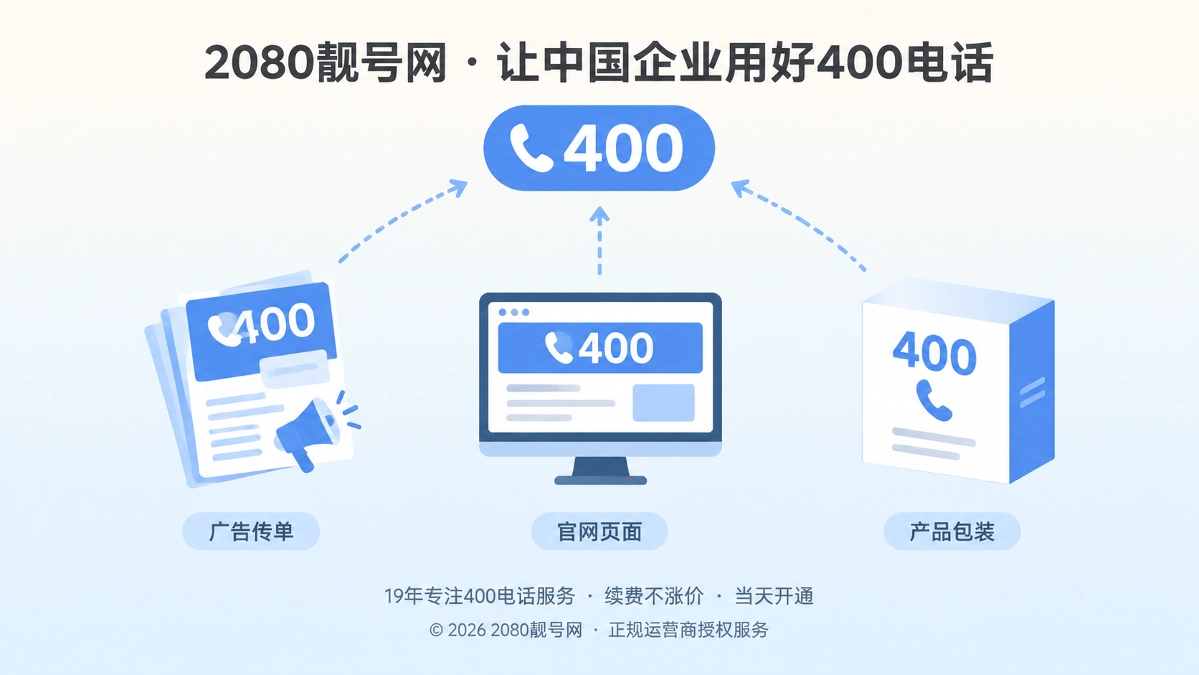 400靓号企业应用场景